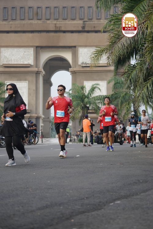 Race photo from Kediri Half Marathon 2025