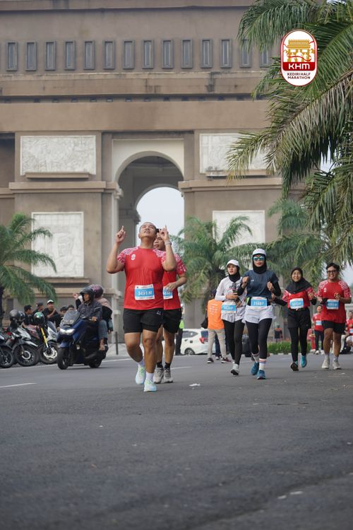 Race photo from Kediri Half Marathon 2025