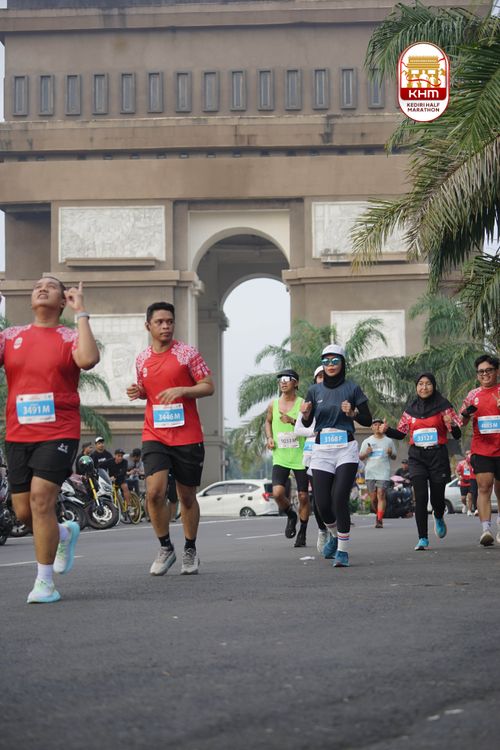 Race photo from Kediri Half Marathon 2025