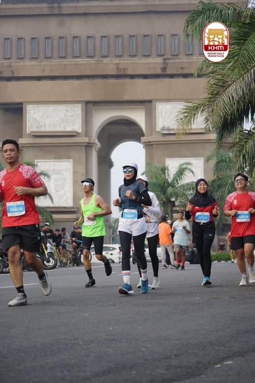 Race photo from Kediri Half Marathon 2025