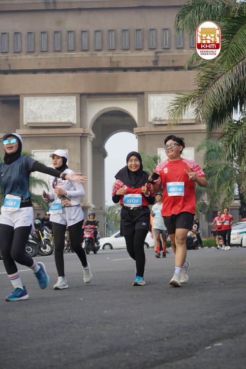 Race photo from Kediri Half Marathon 2025