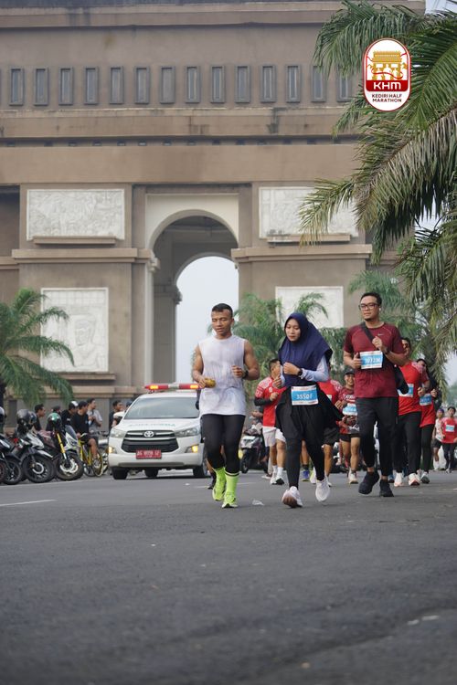Race photo from Kediri Half Marathon 2025