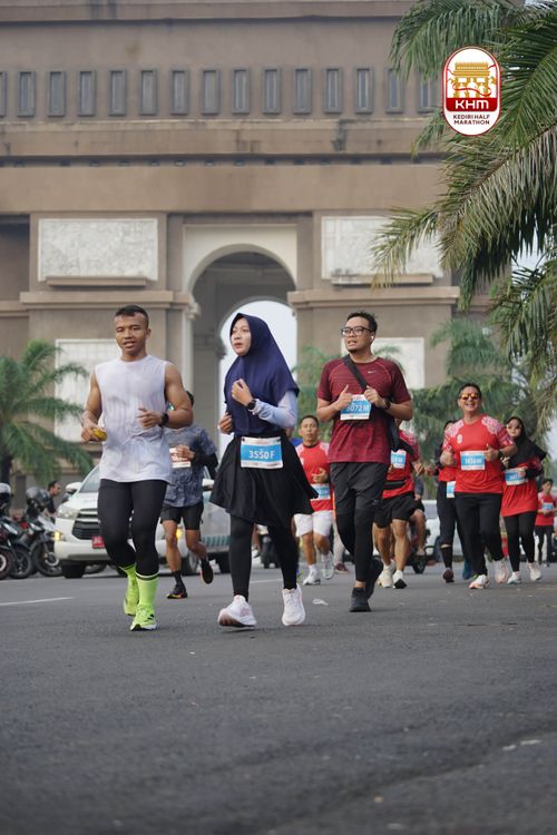 Race photo from Kediri Half Marathon 2025