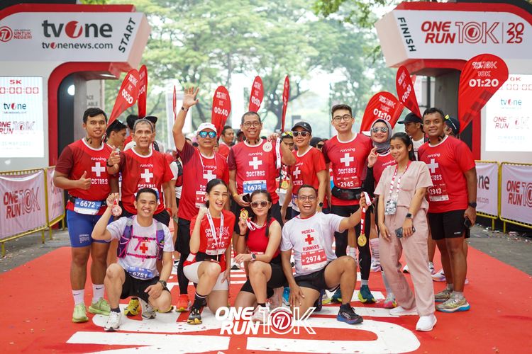 Race photo from ONE RUN 10K 2025