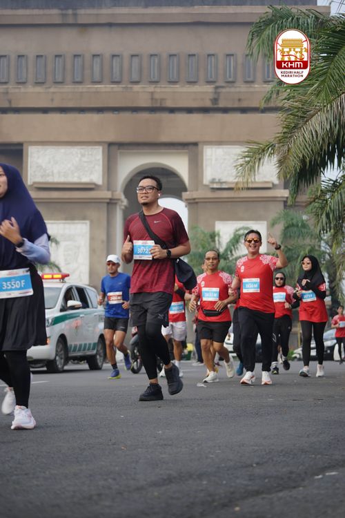 Race photo from Kediri Half Marathon 2025