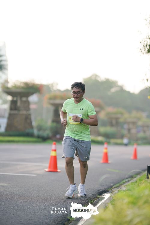 Race photo from Taman Budaya x BOGORUN 2025
