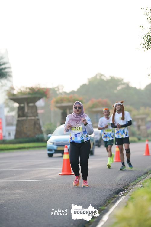 Race photo from Taman Budaya x BOGORUN 2025