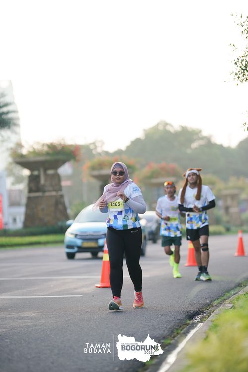 Race photo from Taman Budaya x BOGORUN 2025