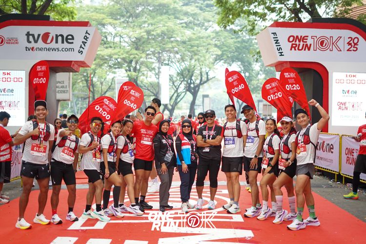 Race photo from ONE RUN 10K 2025