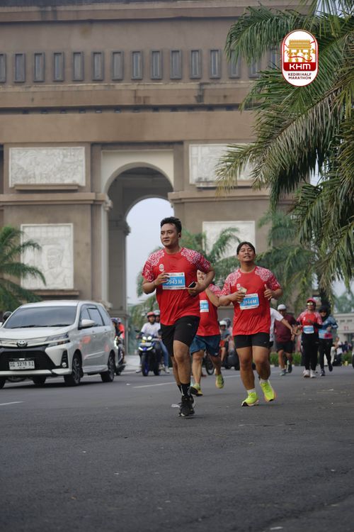 Race photo from Kediri Half Marathon 2025