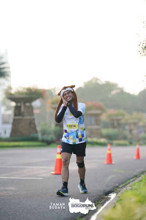 Race photo from Taman Budaya x BOGORUN 2025