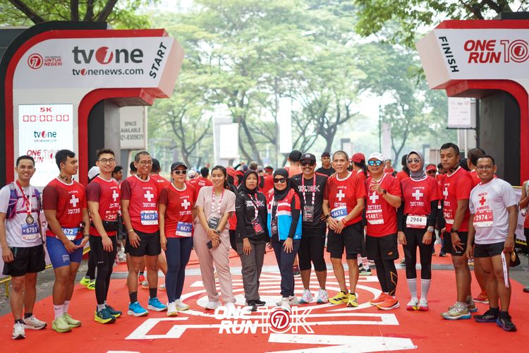 Race photo from ONE RUN 10K 2025