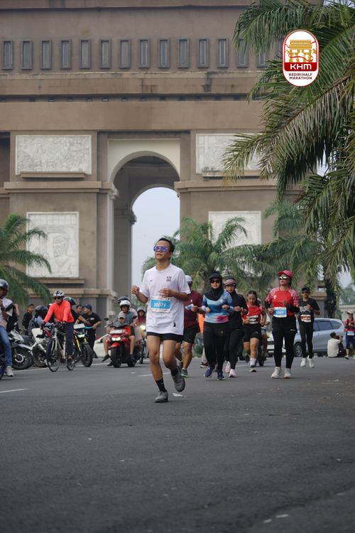 Race photo from Kediri Half Marathon 2025