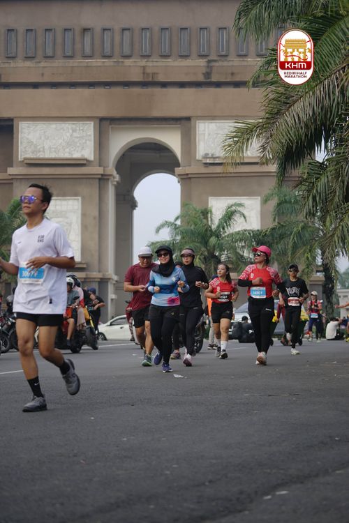 Race photo from Kediri Half Marathon 2025