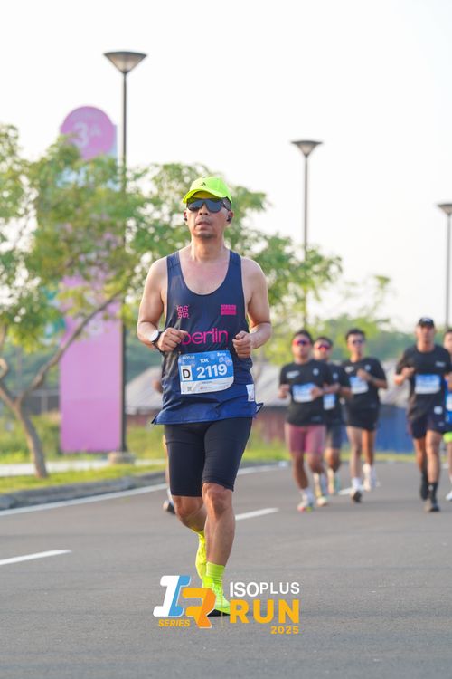 Race photo from ISOPLUS RUN 2025 - JAKARTA