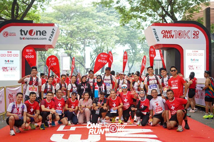 Race photo from ONE RUN 10K 2025