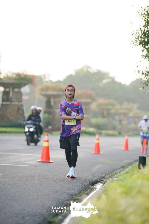 Race photo from Taman Budaya x BOGORUN 2025