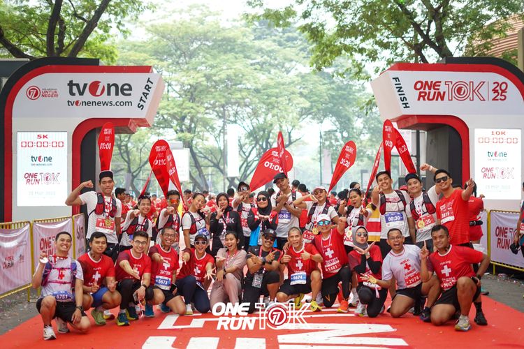 Race photo from ONE RUN 10K 2025
