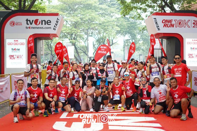 Race photo from ONE RUN 10K 2025