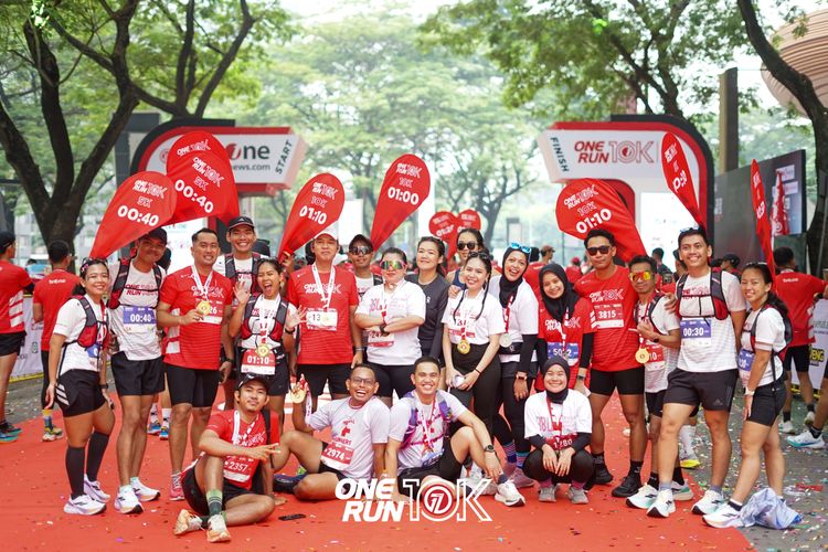 Race photo from ONE RUN 10K 2025