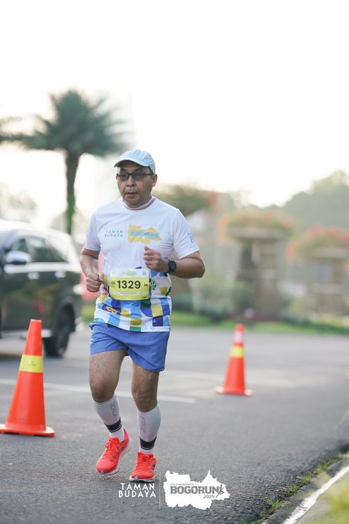 Race photo from Taman Budaya x BOGORUN 2025