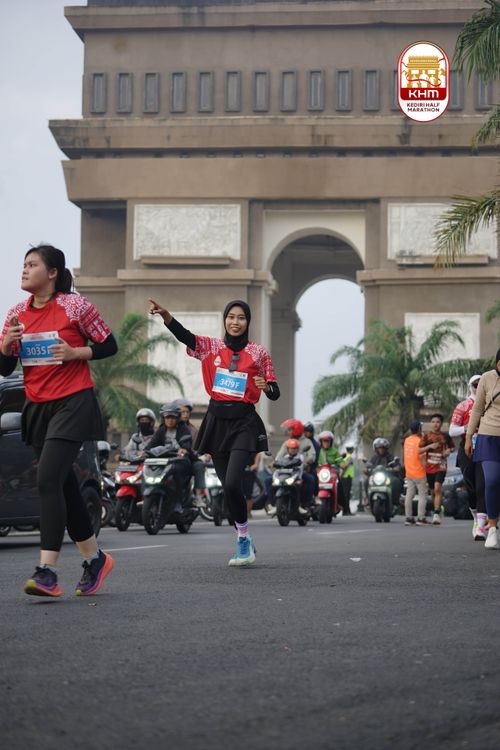 Race photo from Kediri Half Marathon 2025