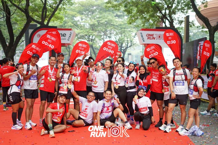 Race photo from ONE RUN 10K 2025