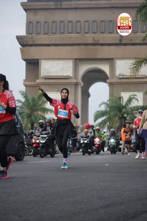 Race photo from Kediri Half Marathon 2025