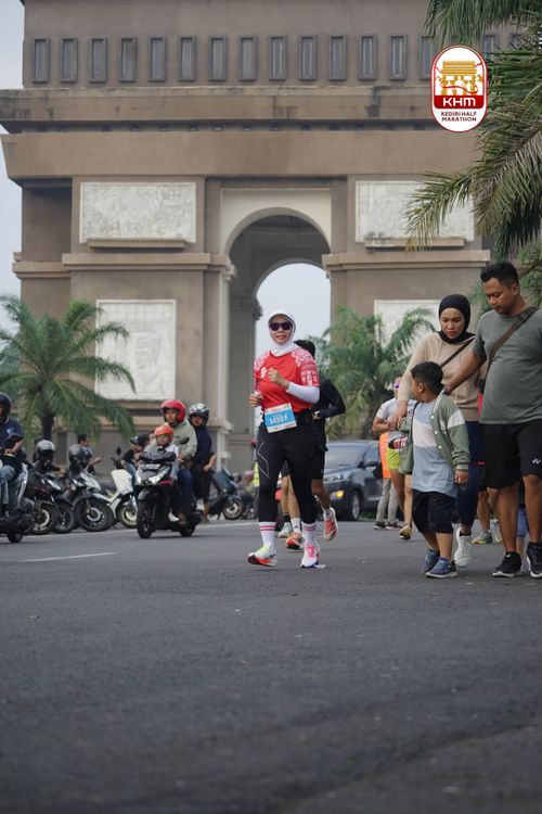 Race photo from Kediri Half Marathon 2025