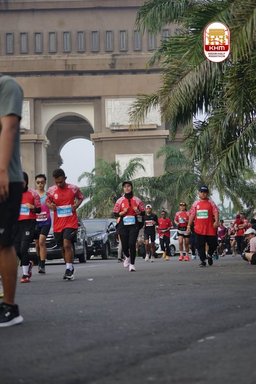 Race photo from Kediri Half Marathon 2025