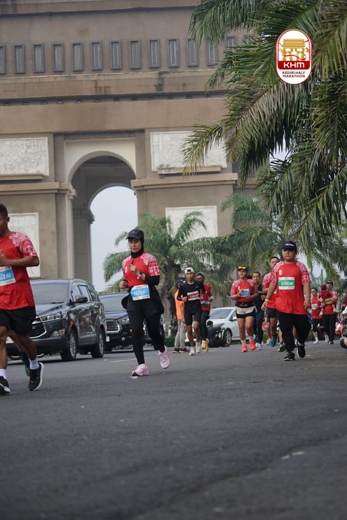 Race photo from Kediri Half Marathon 2025
