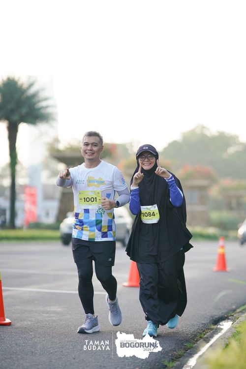Race photo from Taman Budaya x BOGORUN 2025