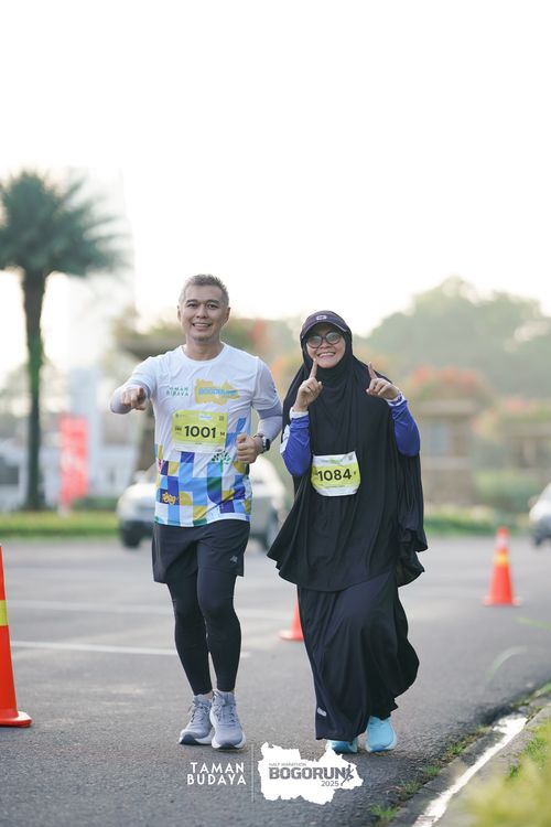 Race photo from Taman Budaya x BOGORUN 2025