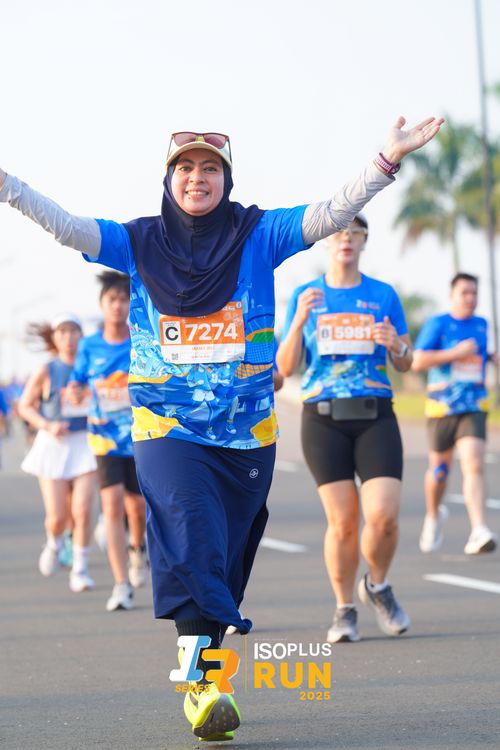 Race photo from ISOPLUS RUN 2025 - JAKARTA