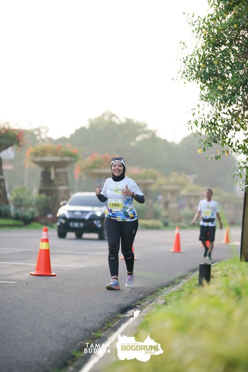 Race photo from Taman Budaya x BOGORUN 2025
