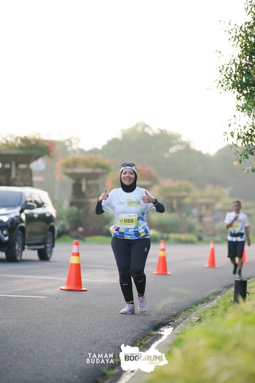 Race photo from Taman Budaya x BOGORUN 2025