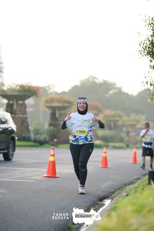 Race photo from Taman Budaya x BOGORUN 2025