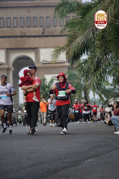 Race photo from Kediri Half Marathon 2025