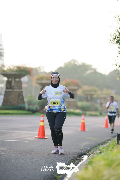 Race photo from Taman Budaya x BOGORUN 2025