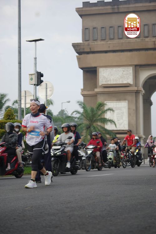 Race photo from Kediri Half Marathon 2025