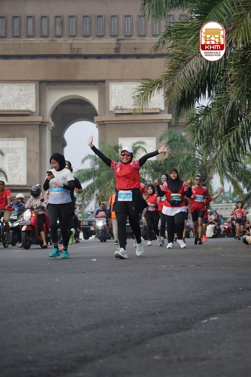 Race photo from Kediri Half Marathon 2025