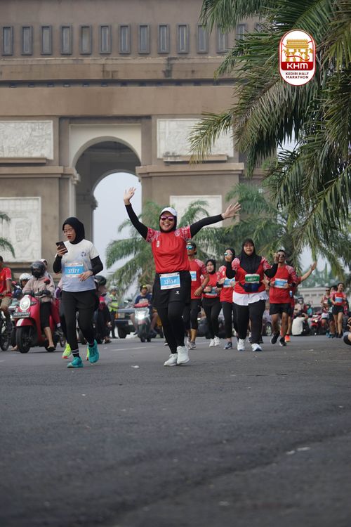 Race photo from Kediri Half Marathon 2025