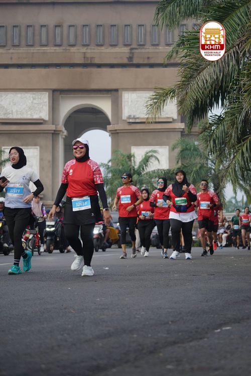 Race photo from Kediri Half Marathon 2025