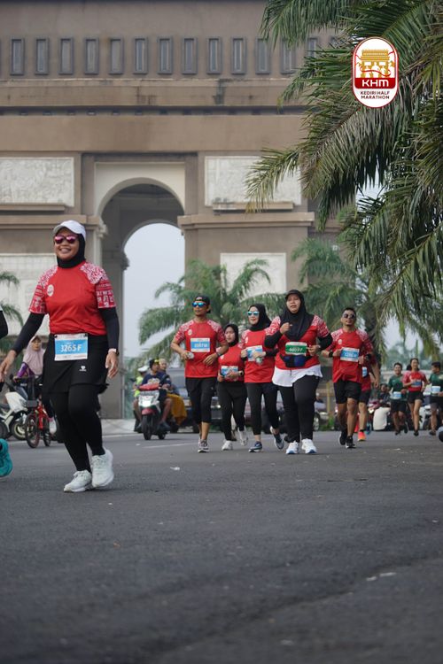 Race photo from Kediri Half Marathon 2025