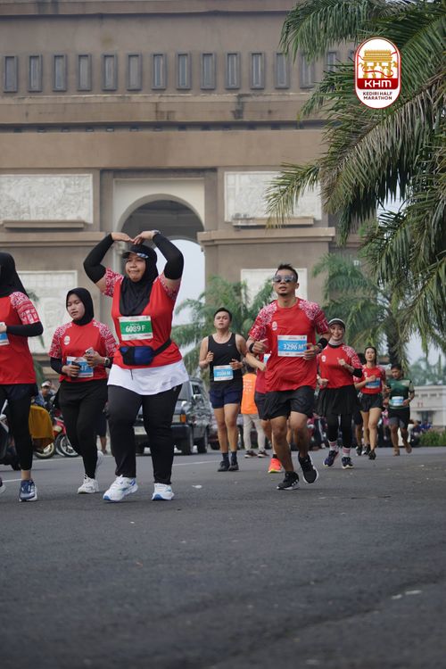 Race photo from Kediri Half Marathon 2025