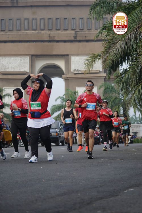 Race photo from Kediri Half Marathon 2025