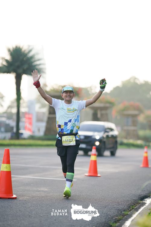 Race photo from Taman Budaya x BOGORUN 2025
