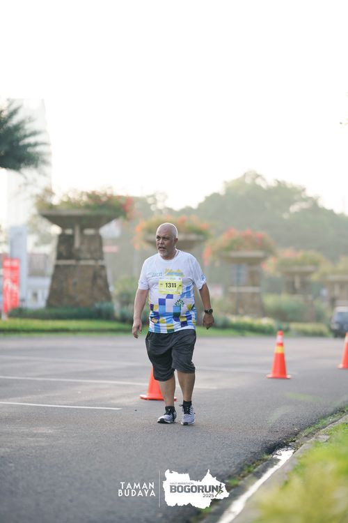 Race photo from Taman Budaya x BOGORUN 2025
