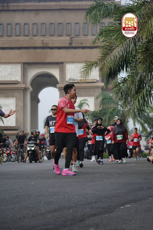 Race photo from Kediri Half Marathon 2025