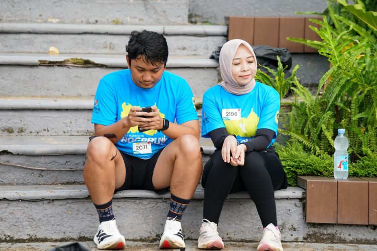 Race photo from Chasing Bogorun 2025